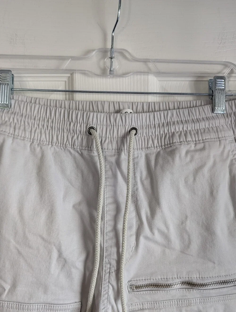 PacSun Men's Light Beige Utility Cargo Pants Size M